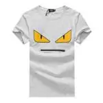 fendi t-shirt new season 2019 yellow eyes gray